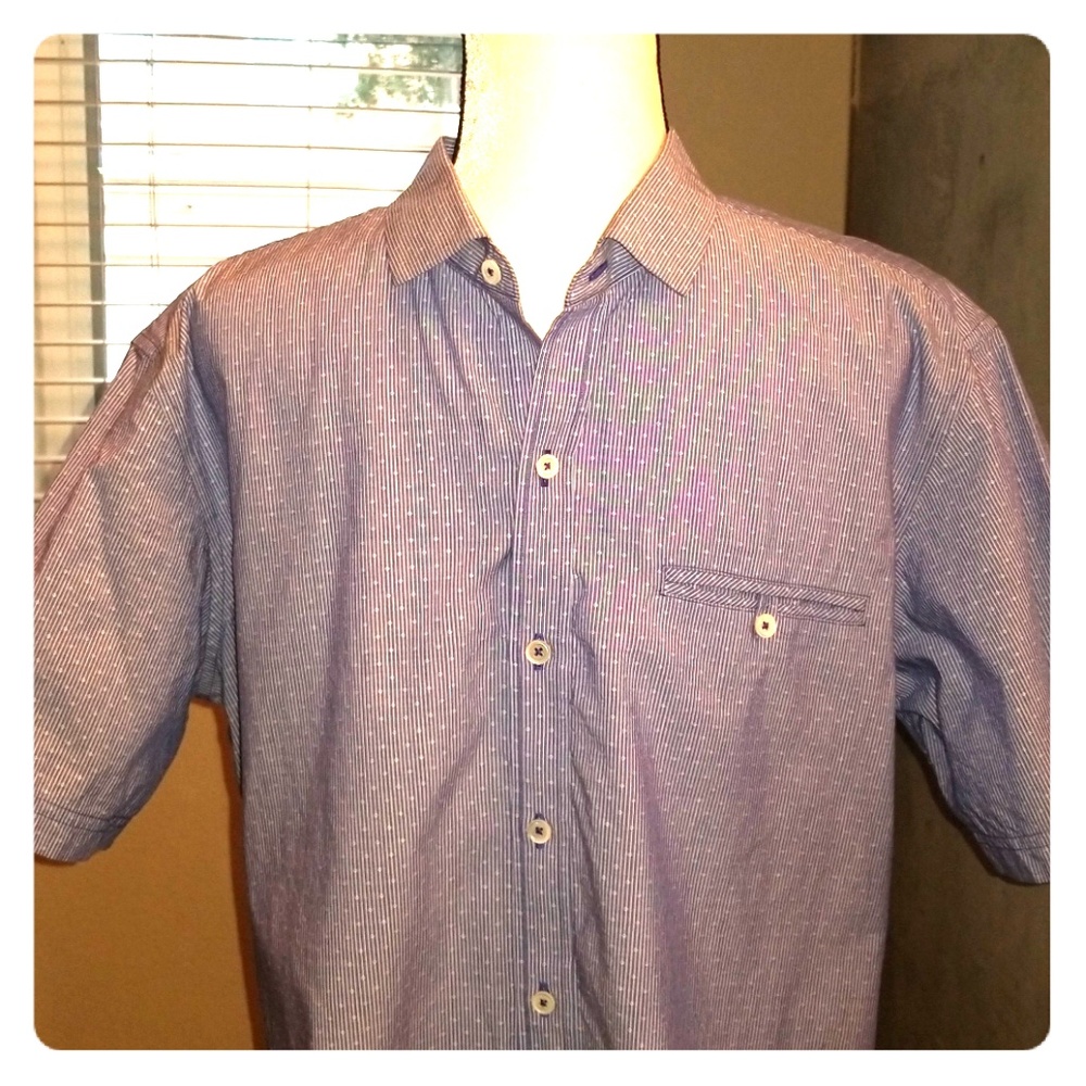 Zachary Prell Short Sleeve Printed Shirt